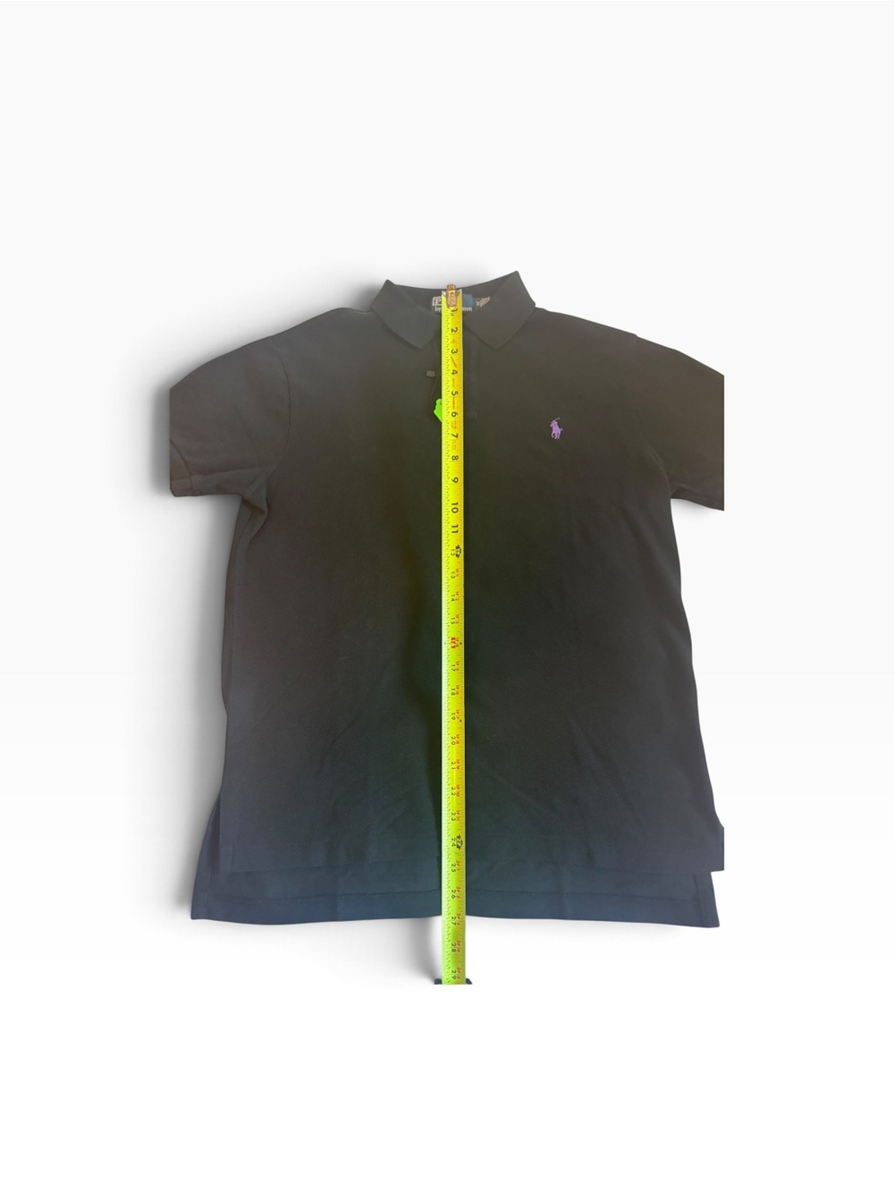NWOT Polo Ralph Lauren Custom Fit Black Mesh Polo Men's Medium - Picture 11 of 13